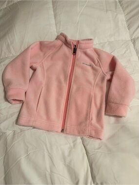Columbia Pink Fleece Jacket